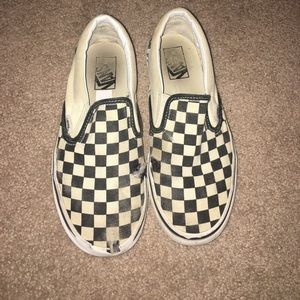 Checkered Vans