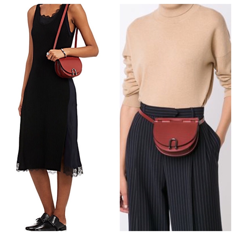 NWT 3.1 Phillip Lim Hana belt bag in Brick color