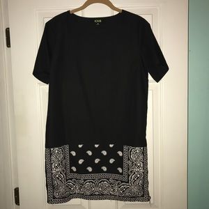 Bandana T-Shirt Dress