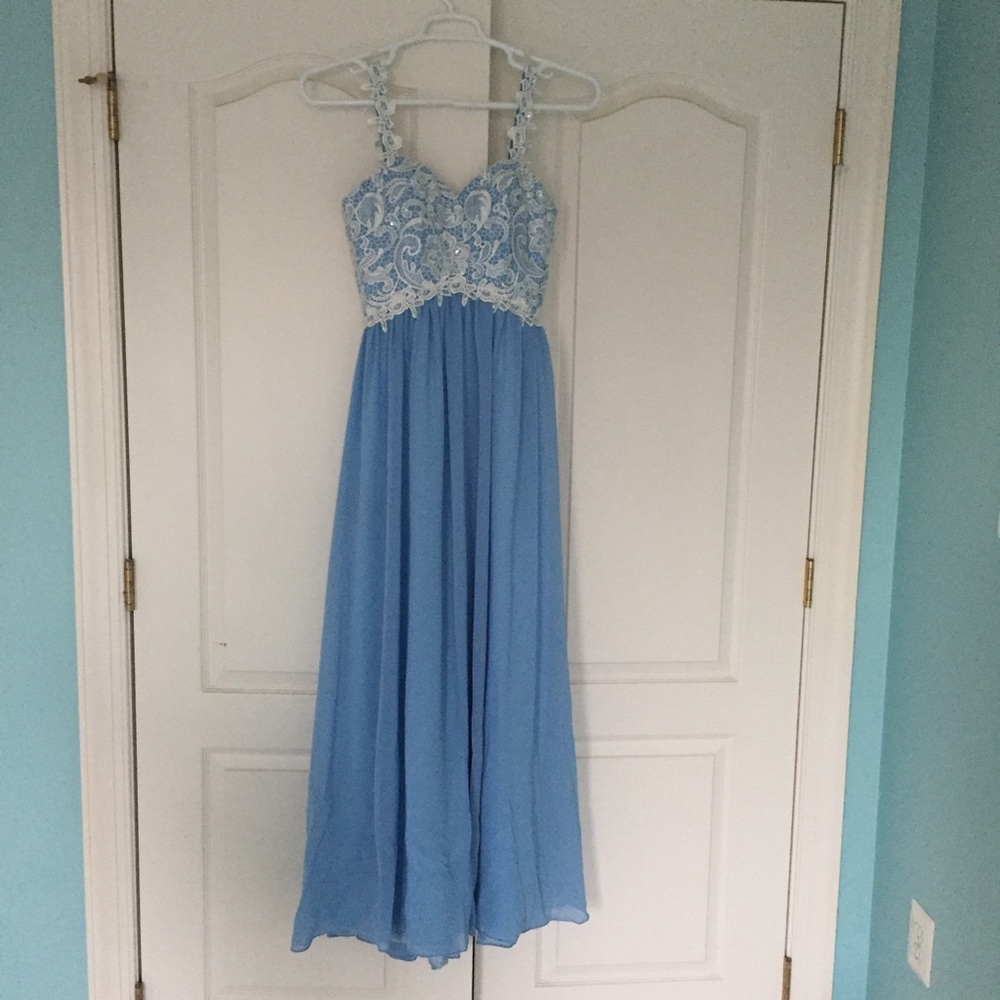 Blue Prom Dress