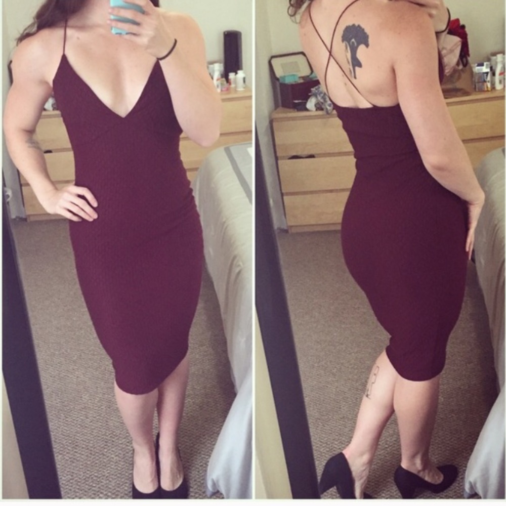 AX Paris midi bodycon