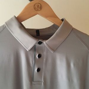 Men's Lululemon Luxtreme Polo (M) - Grey
