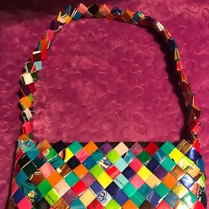 Candy wrapper purse