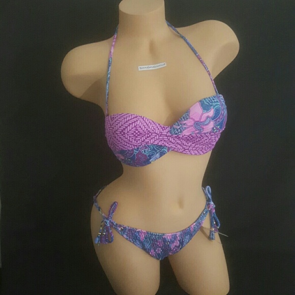 Victoria's Secret 32B M BIKINI BUNDLE NWT