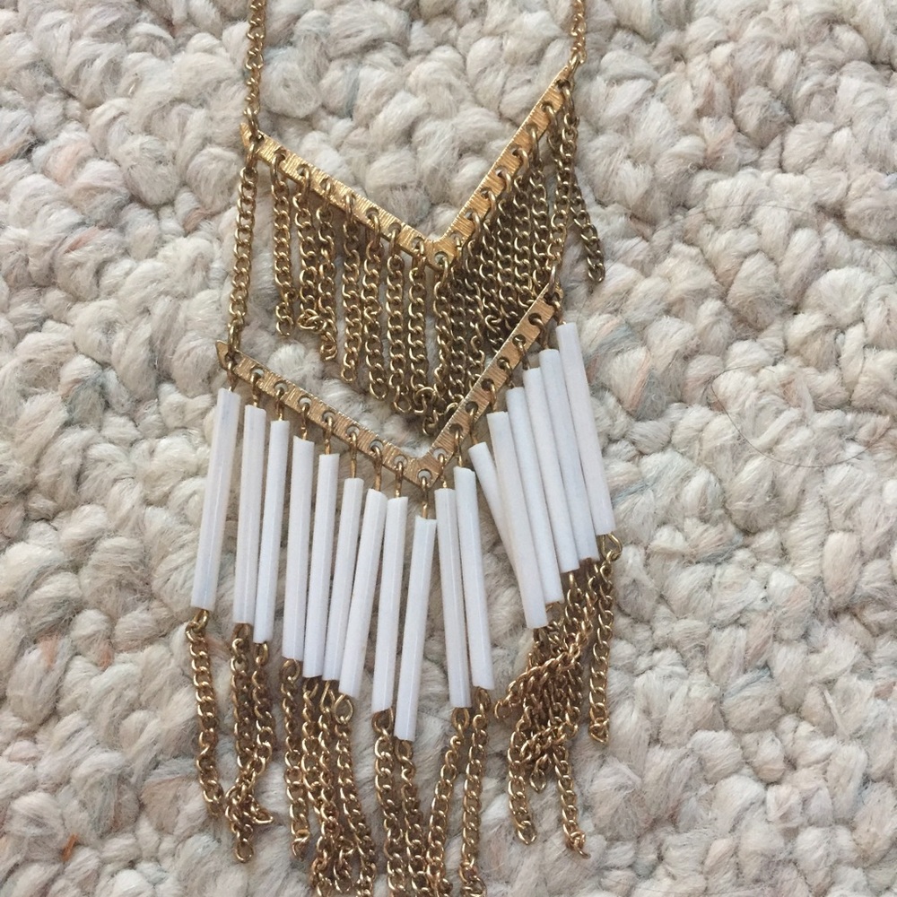 Long boho necklace