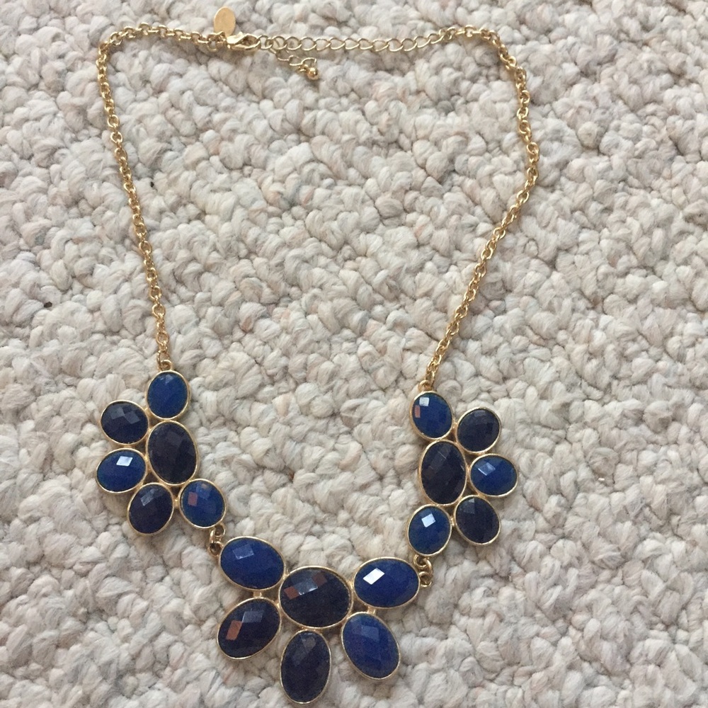 Blue necklace