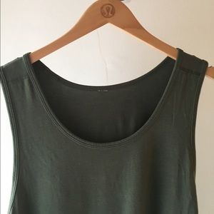 Men's Lululemon Pima Cotton Tank (L) - Green