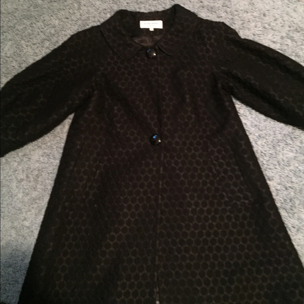 Helene Berman 3/4 flutter sleeve cape jacket