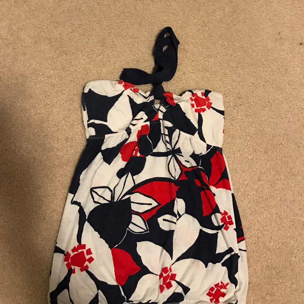 American eagle printed halter top