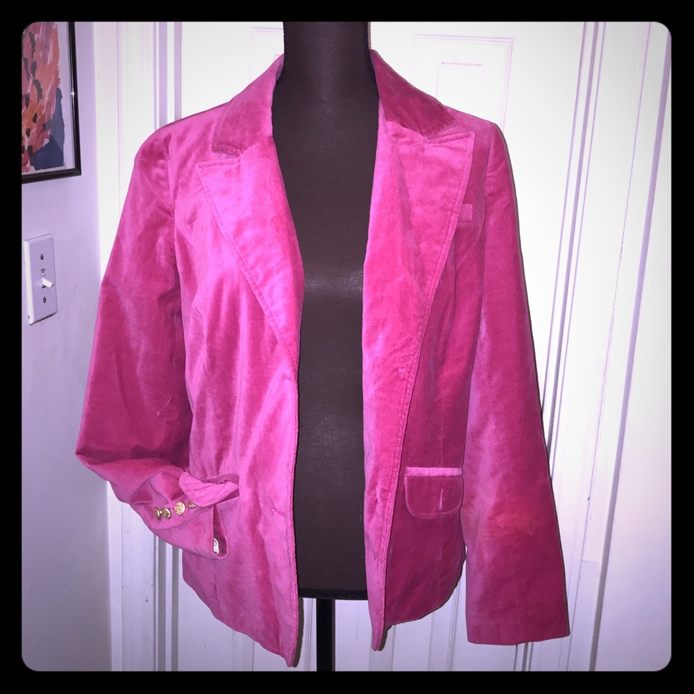 OLD NAVY VELVET LIKE BLAZER