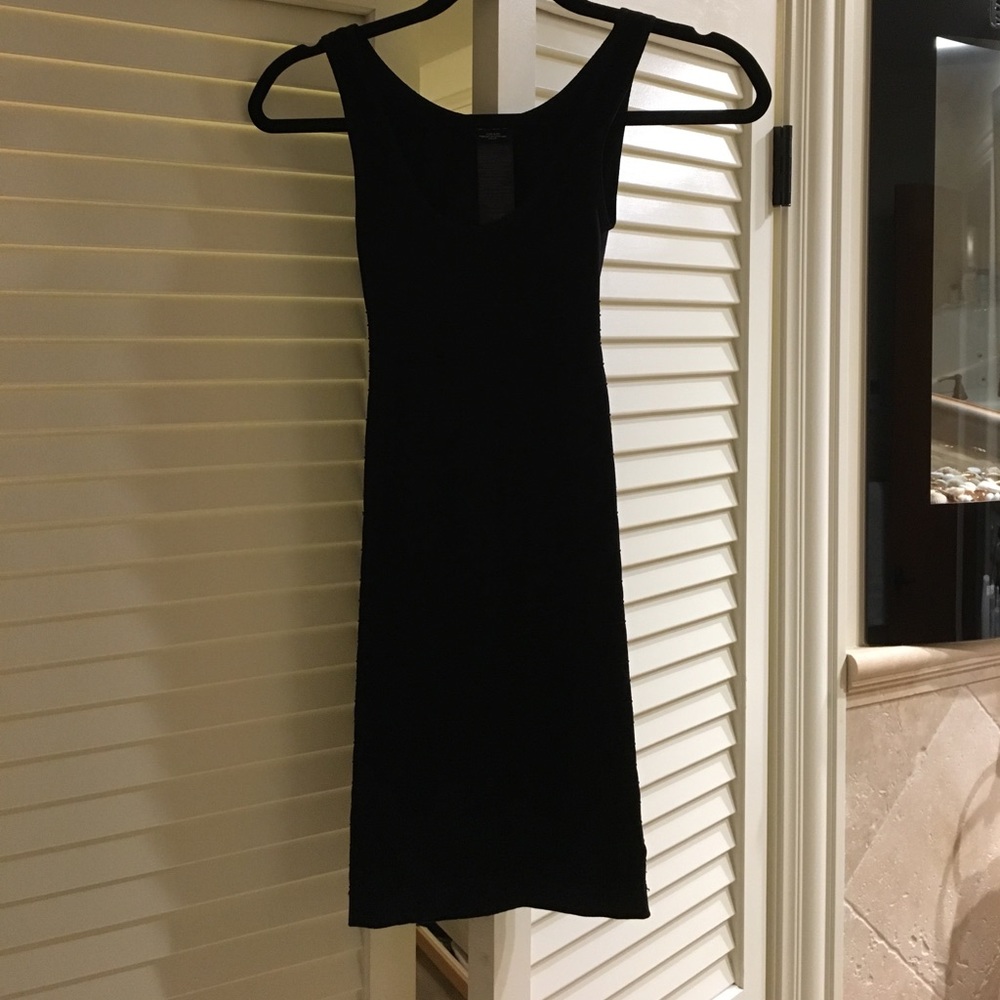 Black Bebe mini dress