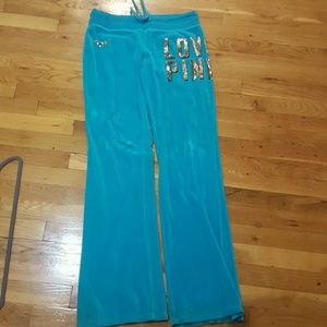 Victorias Secret blue sequin pants