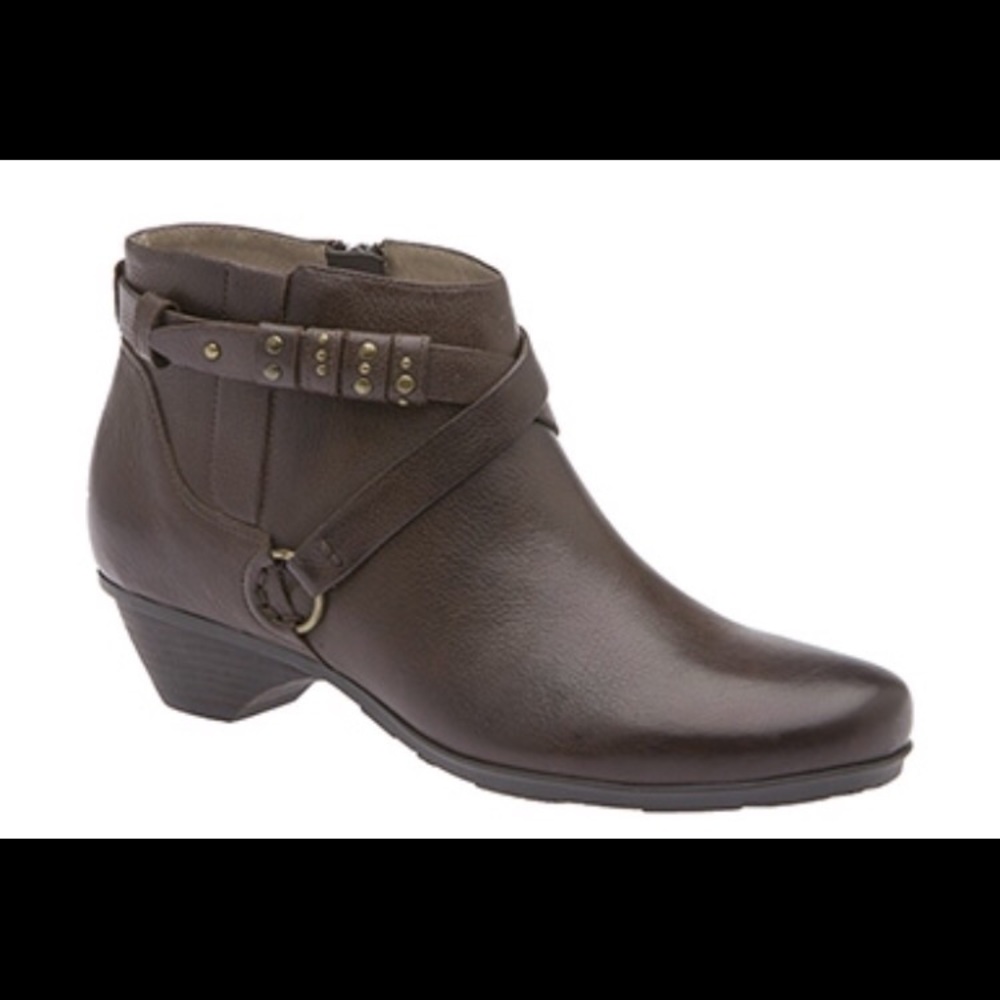 ABEO Ankle Boots (Walking Company) Size 9, Brown