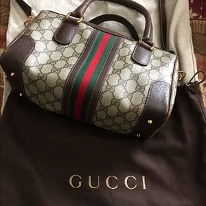 Authentic Gucci Boston Bag