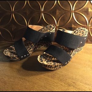 Worn Once - Lucky Brandy Wedges Size 8