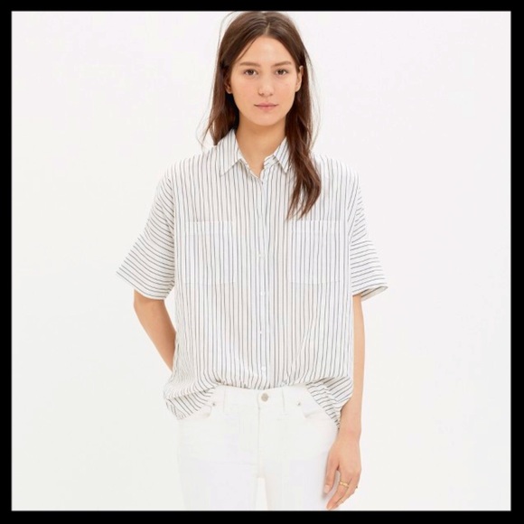 Madewell Tops - Madewell Courier Shirt in Stripe