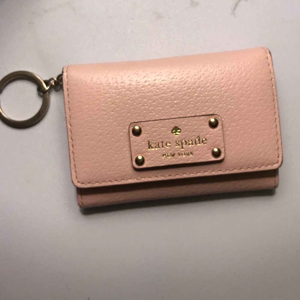 Kate spade keychain wallet
