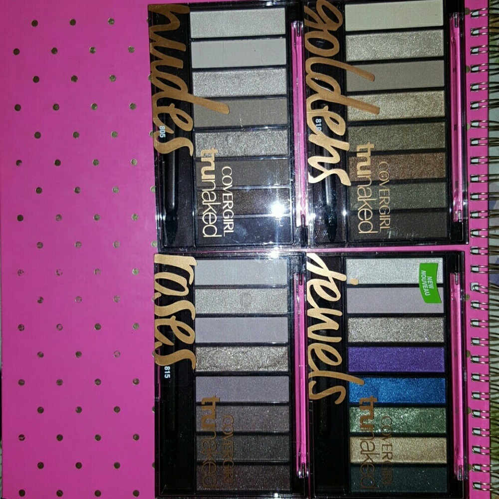 Cover girl tru naked eyeshadow 4pc set