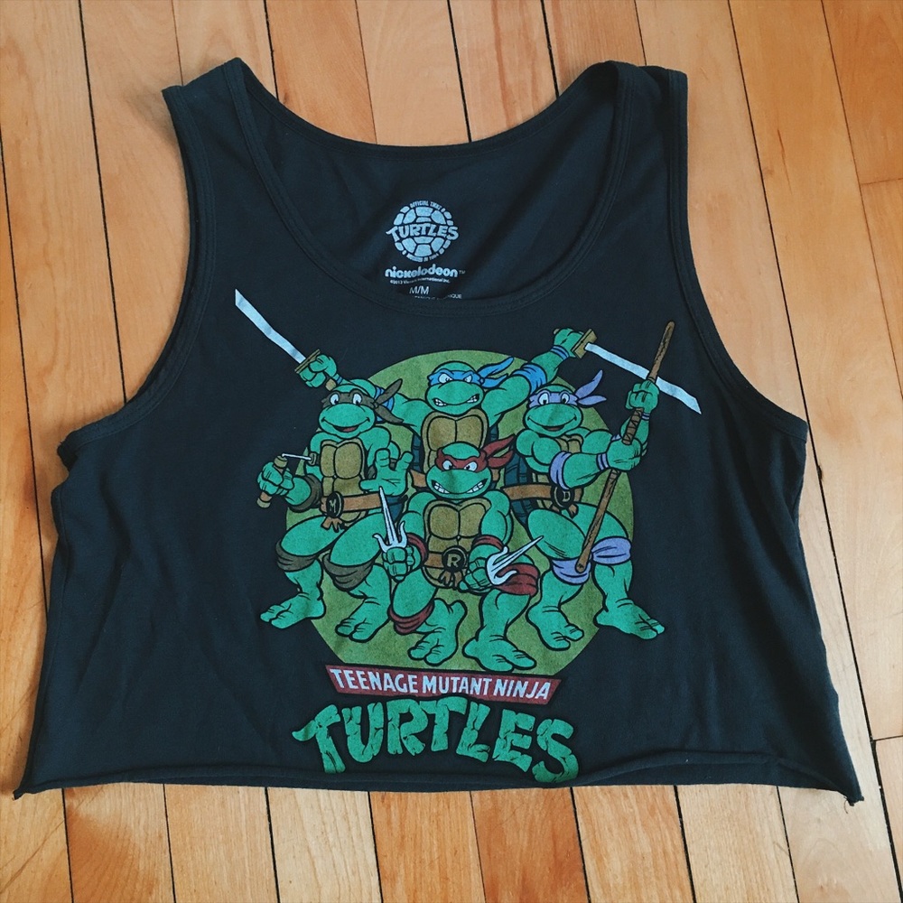 Ninja Turtles Crop Top