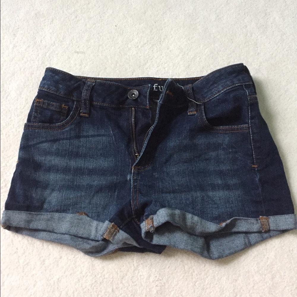 High waisted shorts
