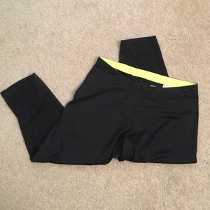 Reebok exercise crop leggings