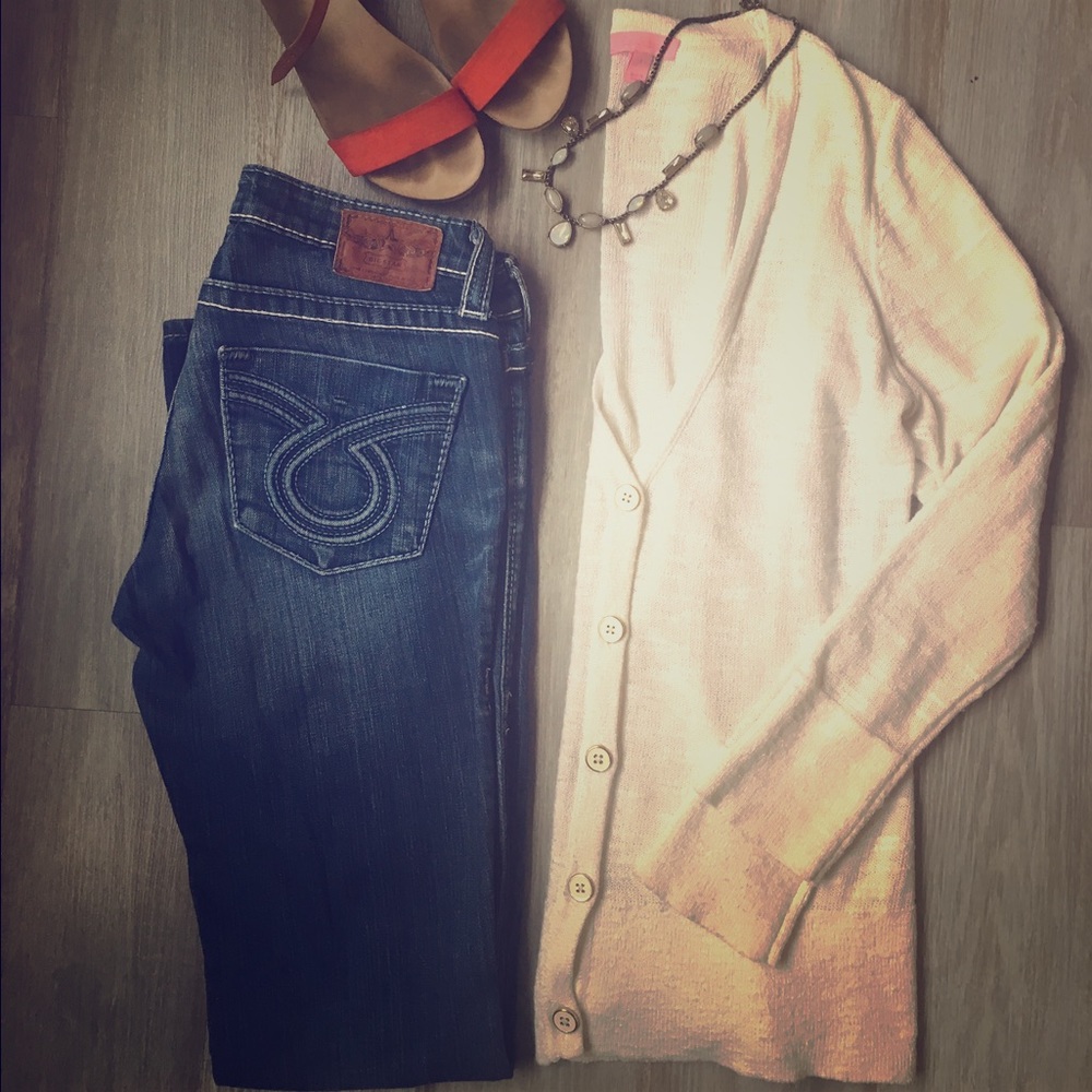 Lilly Pulitzer cardigan!