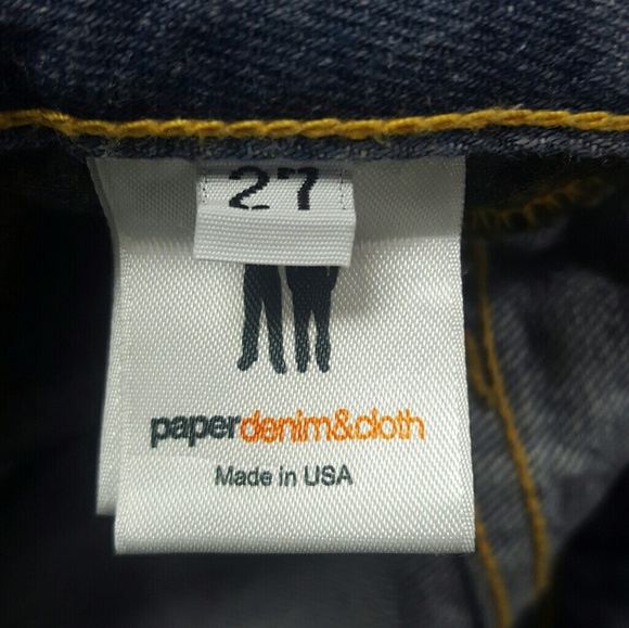 PAPER DENIM CLOTH PURPLE HAZE JEANS 27 - Picture 6 of 6