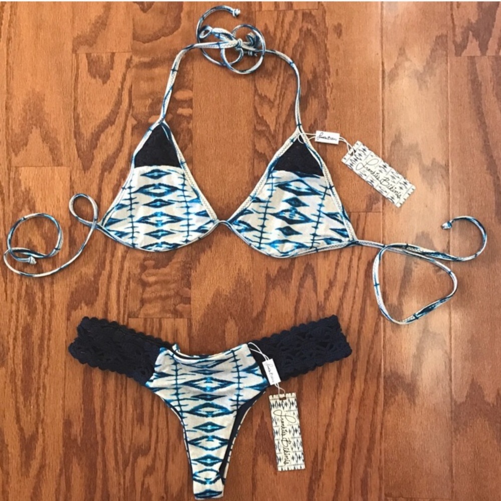 FRANKIES BIKINIS TANNER BOTTOMS Shibori Small