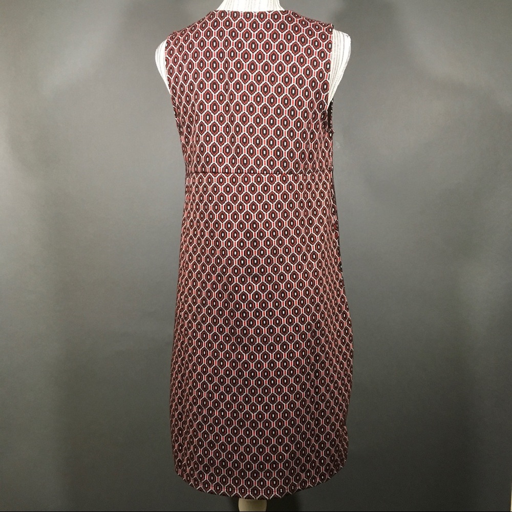 ZARA Woman Sleeveless Deep V Neck Dress - Picture 5 of 6