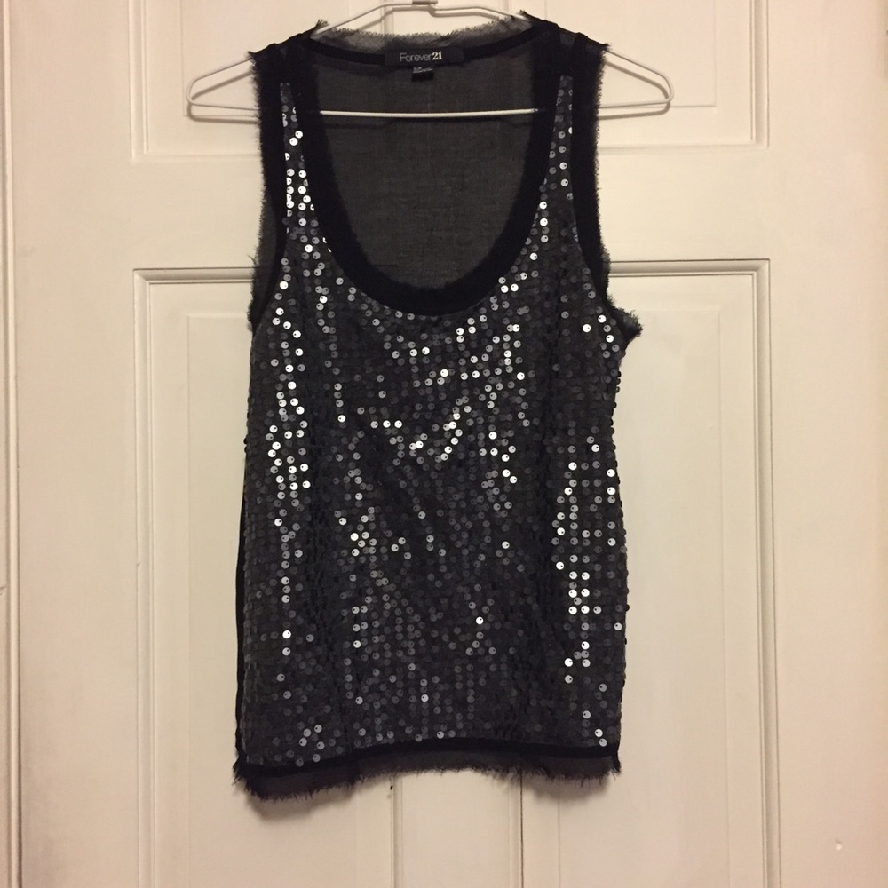 H&M Sequin Tank