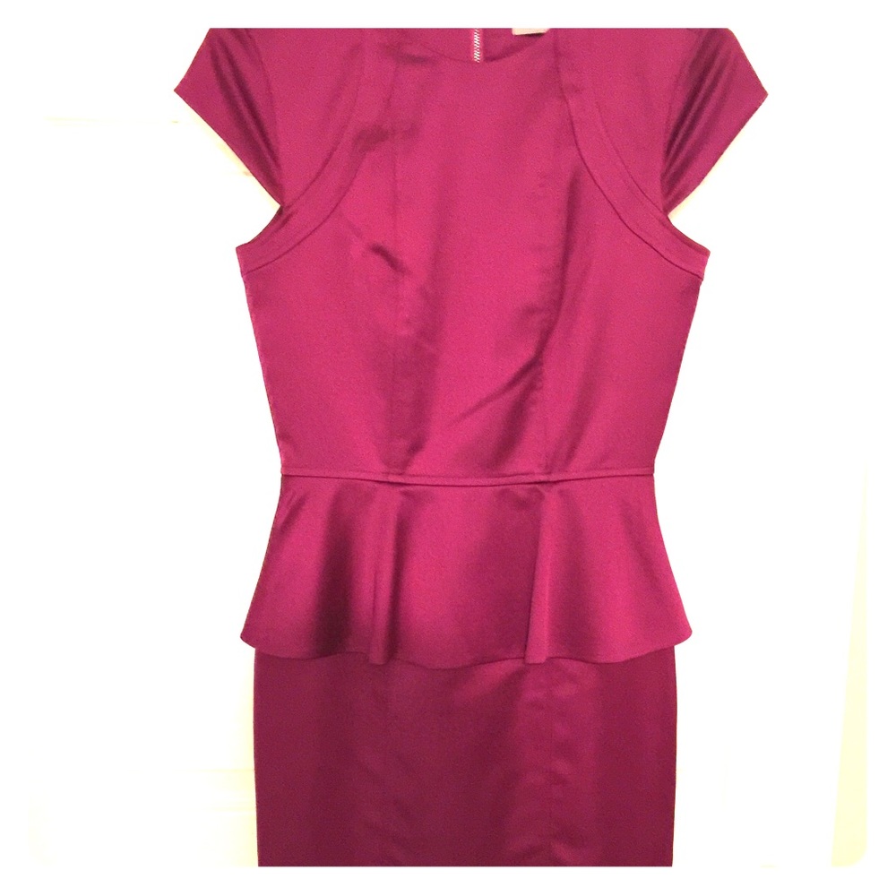 Marc by Anthony Marc bright plum dress