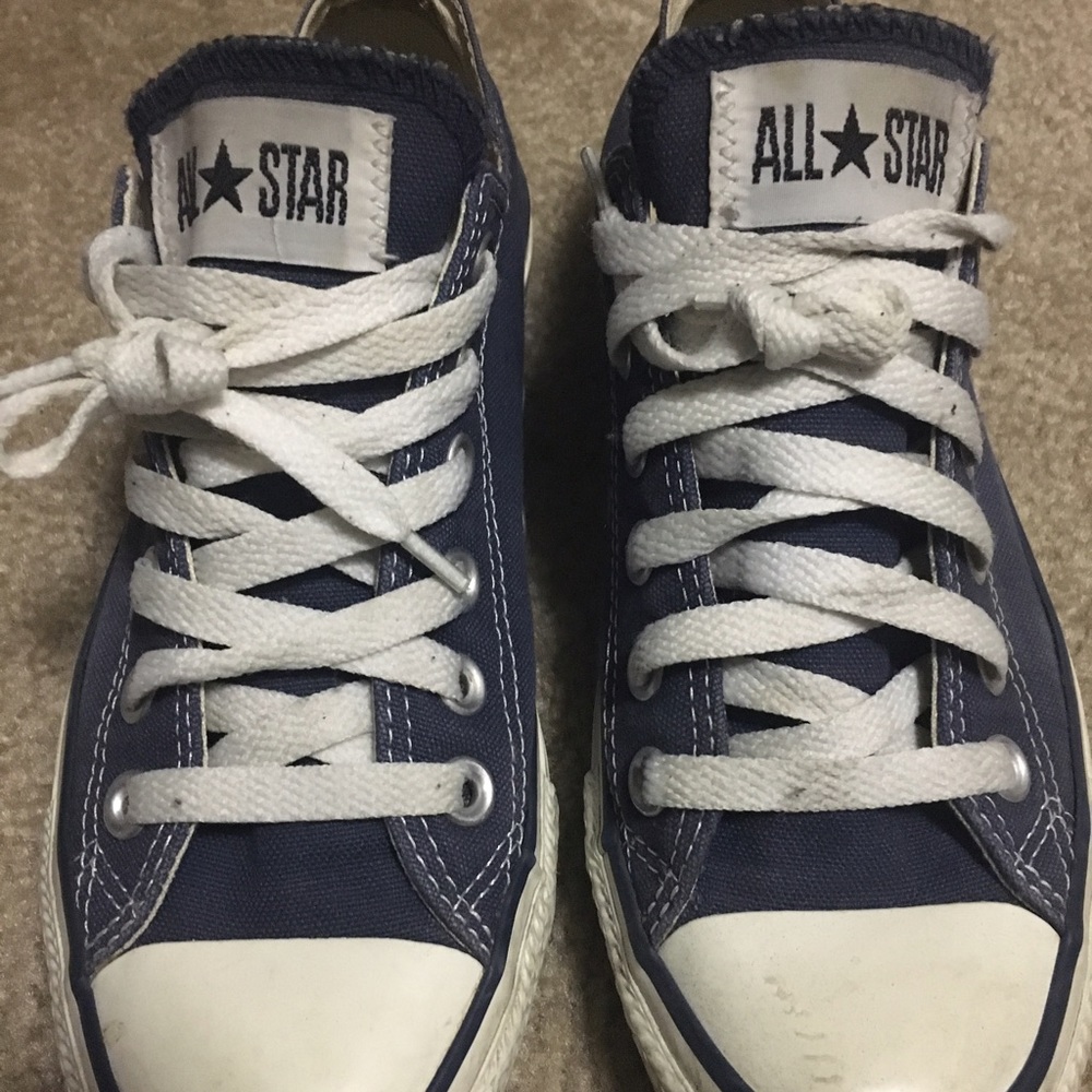 Navy Converse