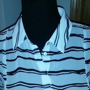 Anthropologie Tops - Meadow Rue Anthropologie Button Up Stripe Shirt Anthropologie Tops - Meadow Rue Anthropologie Button Up Stripe Shirt