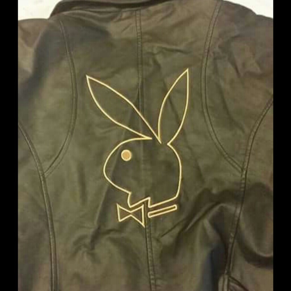 Playboy leather jacket