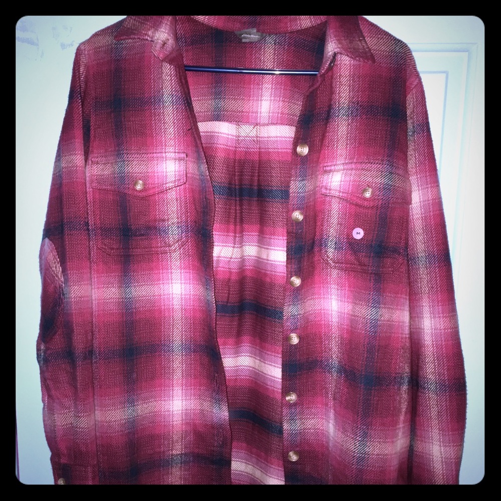 Eddie Bauer "Stine's Favorite Flannel Shirt"
