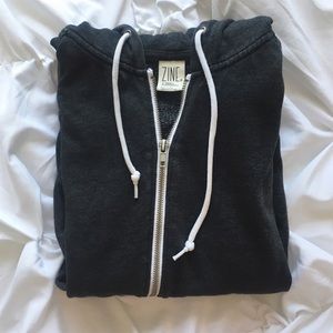 Zine Zip up hoodie
