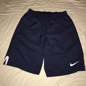 Navy Blue Nike dri fit shorts
