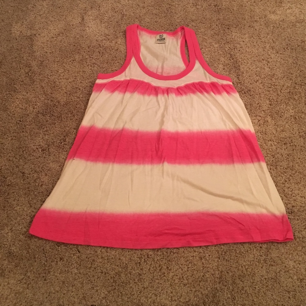 BRAND NEW VS PINK ombré stripes a-line tank in XS