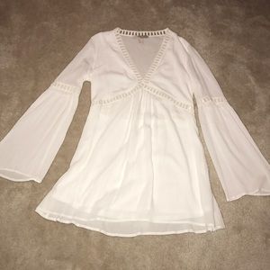 Boho Chic White Dress