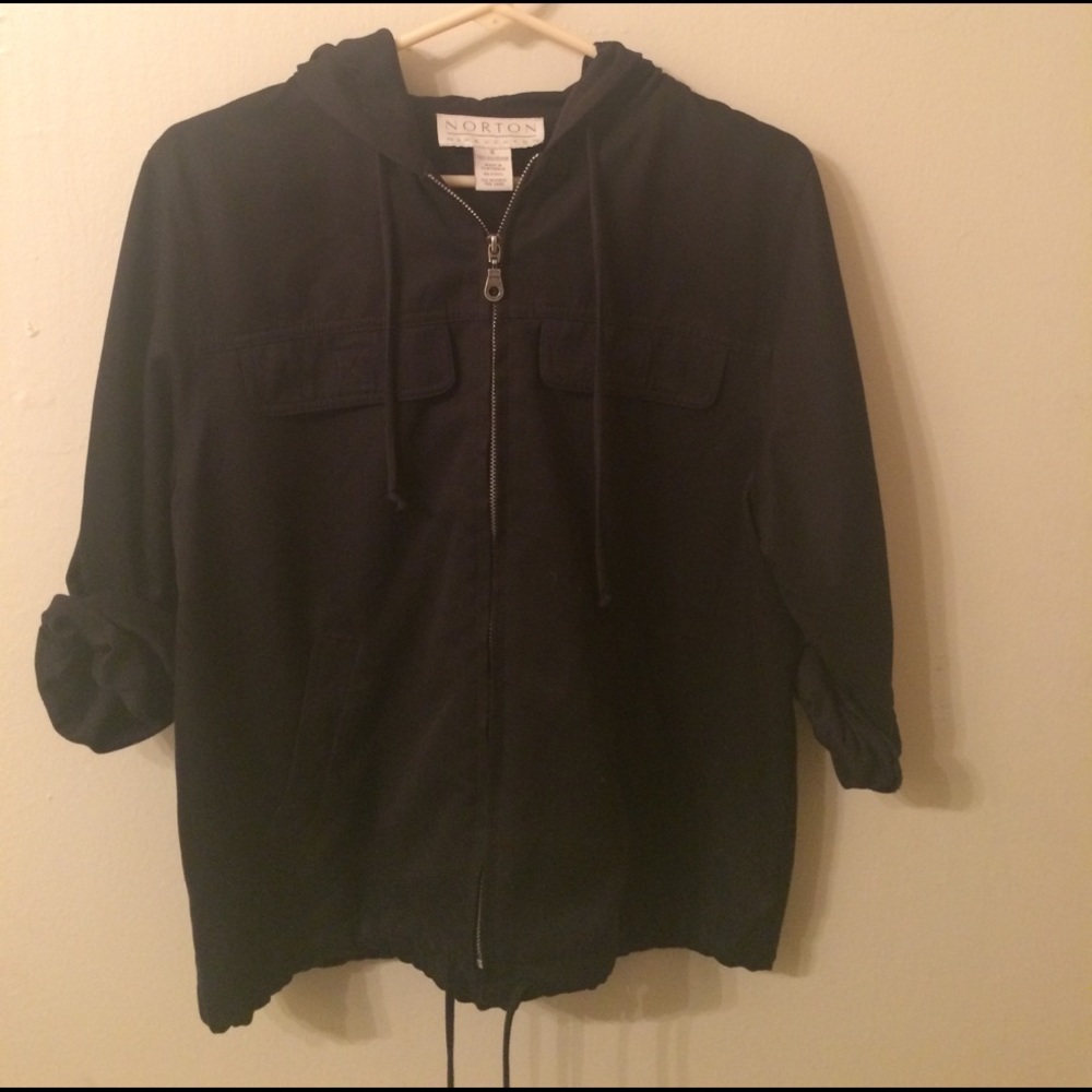 Norton Mcnaughton Black Utility Jacket Small