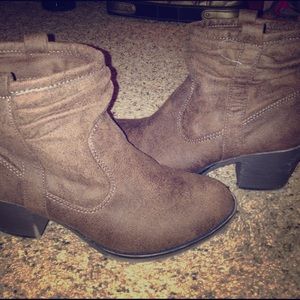 Brown boots from Rocket Dog