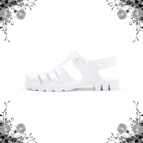 American Apparel Shoes - Sz 11 Left! NWOT Seaside Jelly Flat