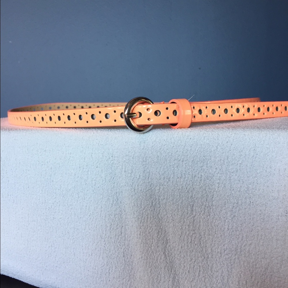 Neon orange belt