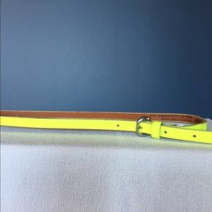 Neon yellow belt