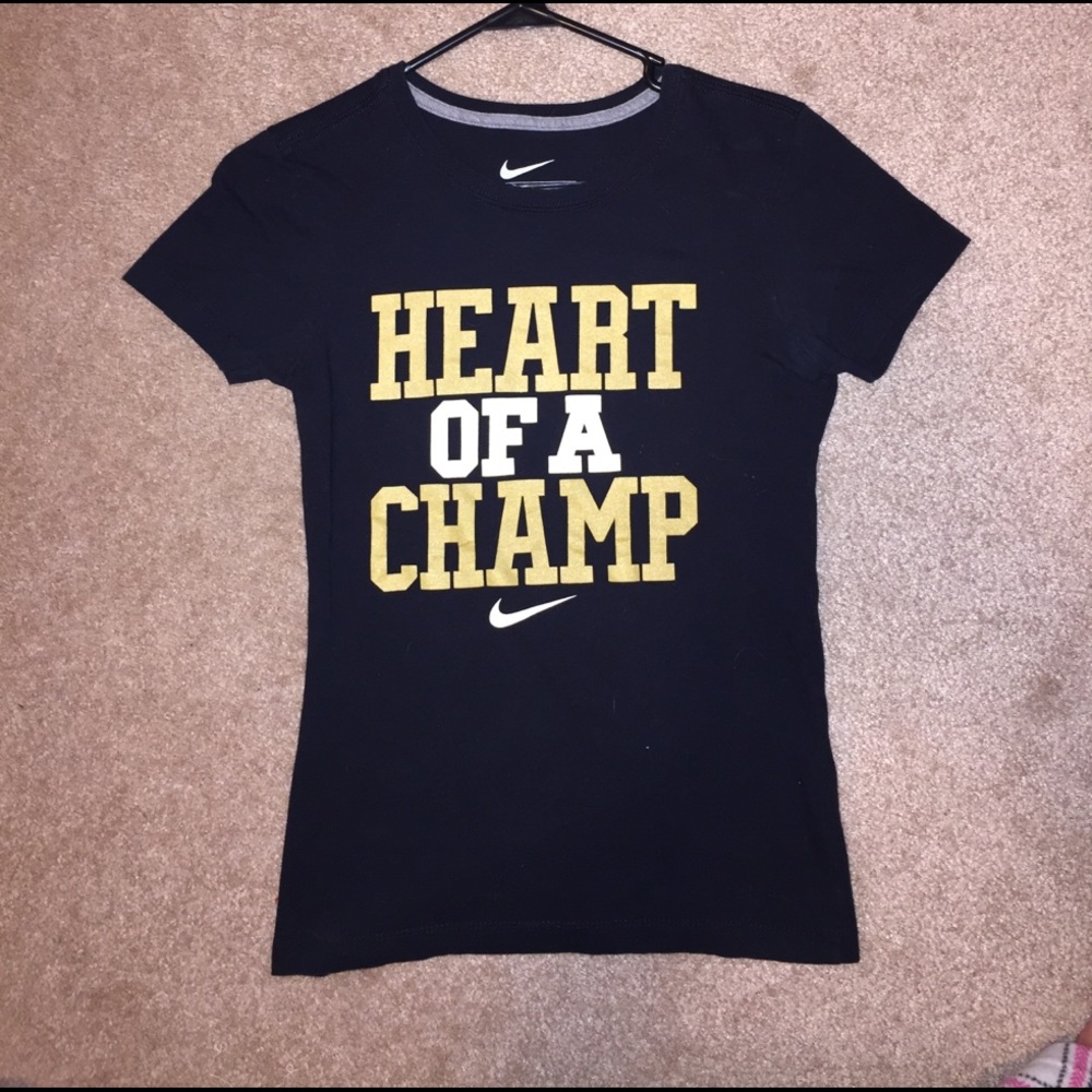 Heart of a Champ Nike T-Shirt