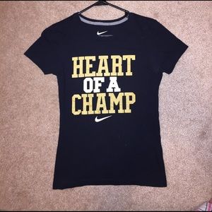 Heart of a Champ Nike T-Shirt