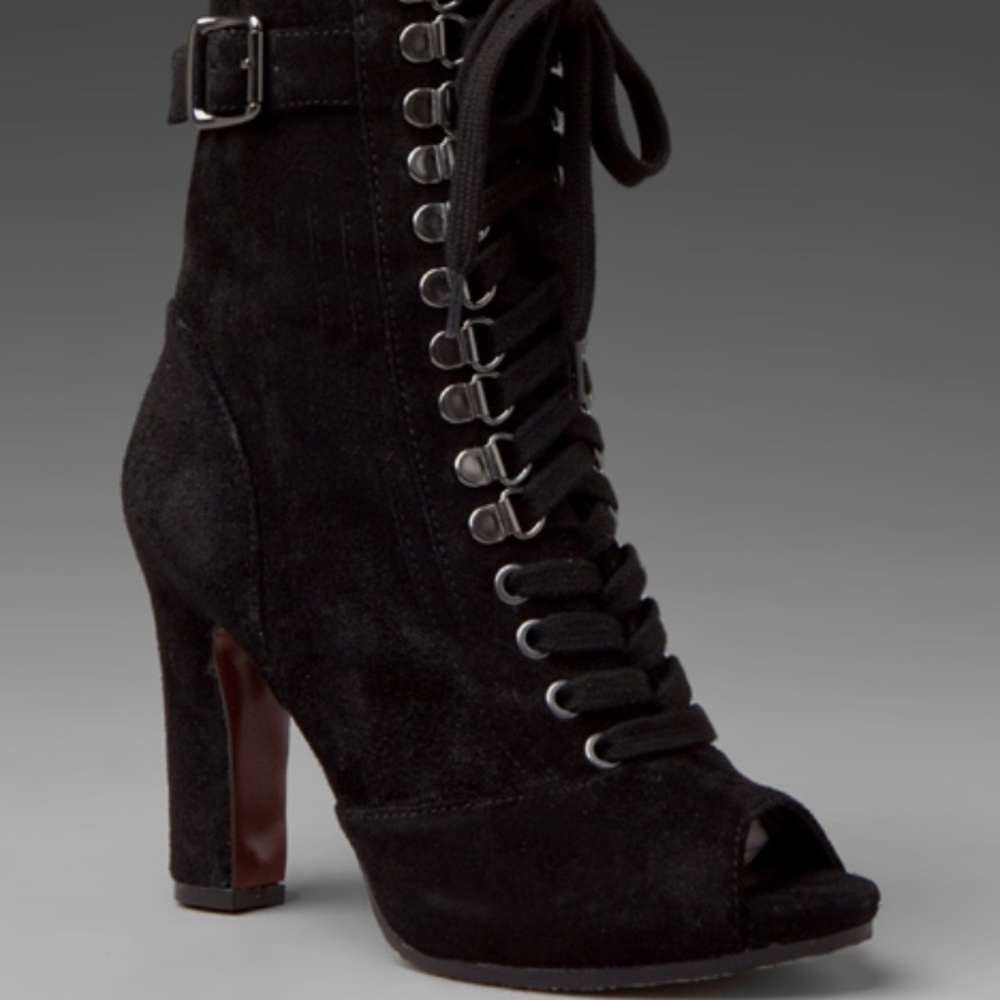 Price Drop! Sam Edelman Belmont Lace Up Booties 🎉