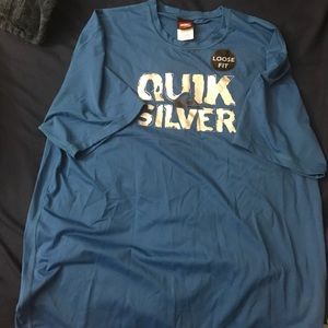 quicksilver dri fit shirt