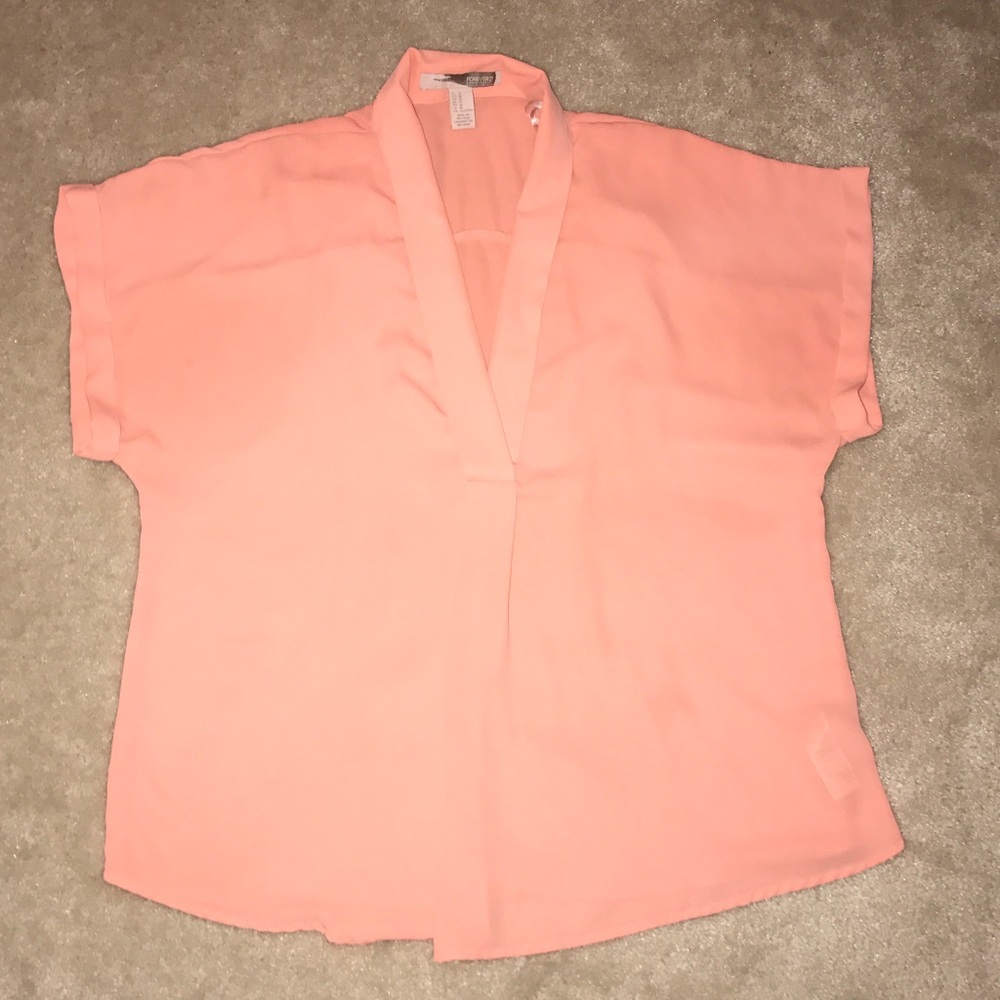 Salmon Pink Blouse