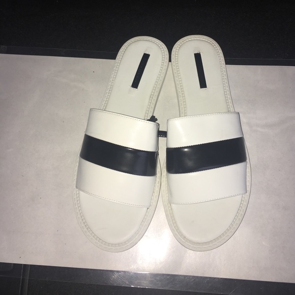 Zara Shoes - NWT ZARA Leather Athletics slip on